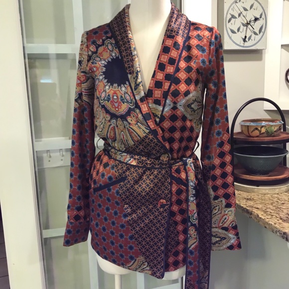 House of Harlow x revolve patchwork top - Picture 4 of 15